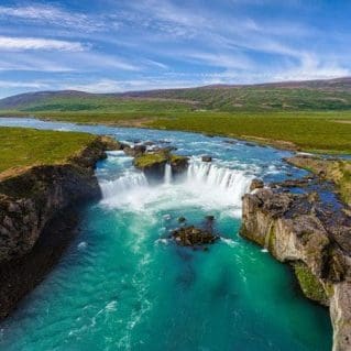 Goðdafoss waterfall Iceland