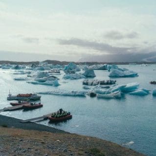 Jökulsárlón, amphibious boat excursion