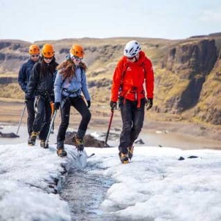 Sólheimajökull glacier walk Photo: Bjorgvin-Hilmarsson