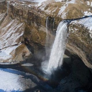 Seljalandfoss-Waterfall